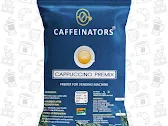 Caffeinators cappuccino premix packet
